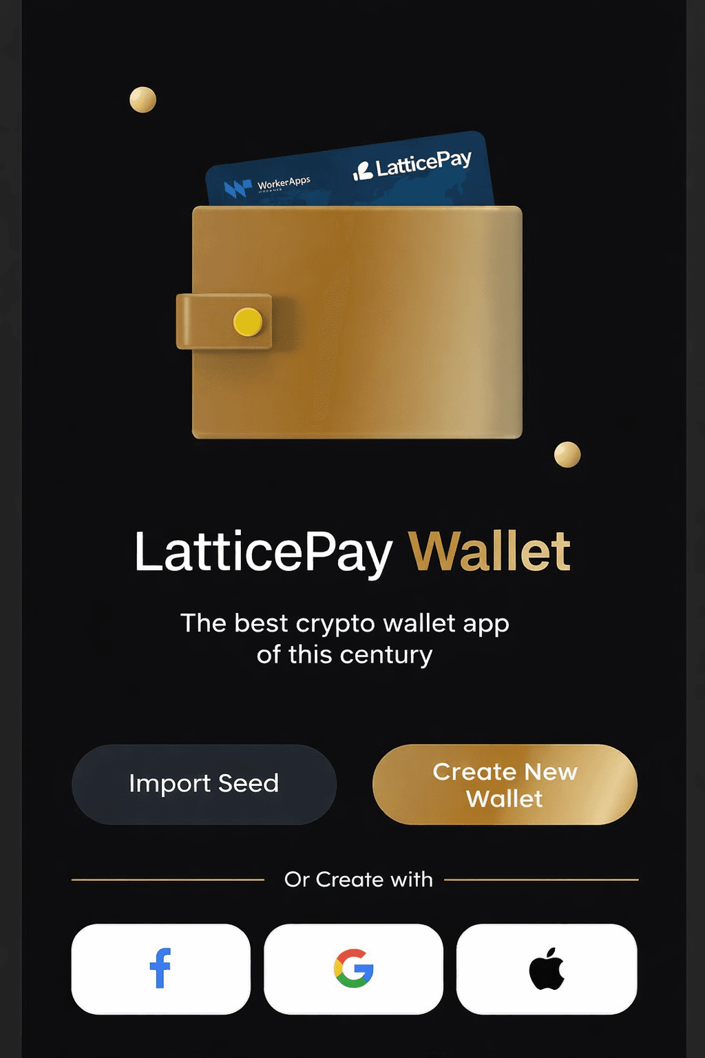 LatticePay Wallet product preview